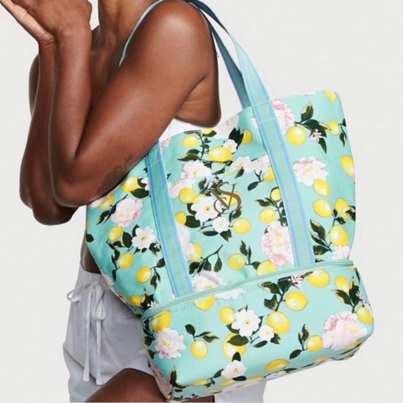 Victoria's Secret Handbags - Victoria’s Secret Cooler Tote Bag with For Love and Lemons